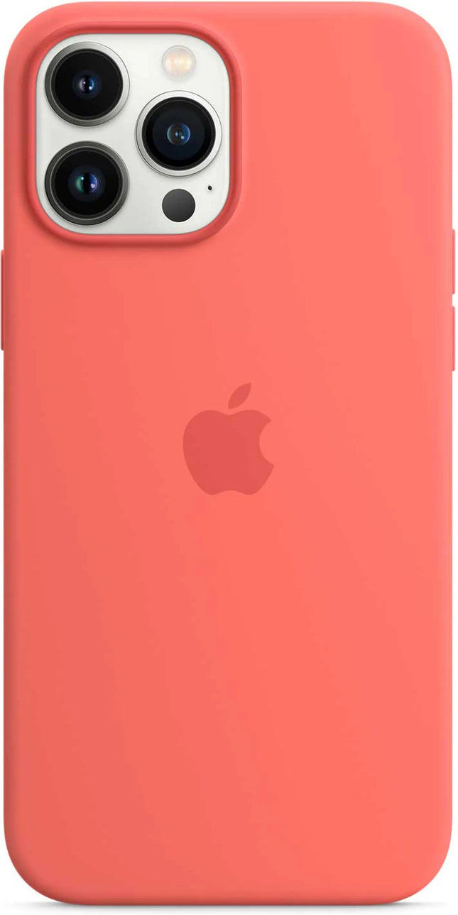 Apple iPhone 13 Pro Max Silicone hoesje met MagSafe – Pink Pomelo