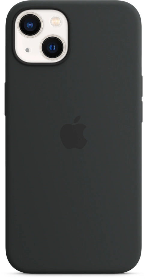 Apple iPhone 13 Siliconen hoesje met MagSafe – Midnight (Zwart)