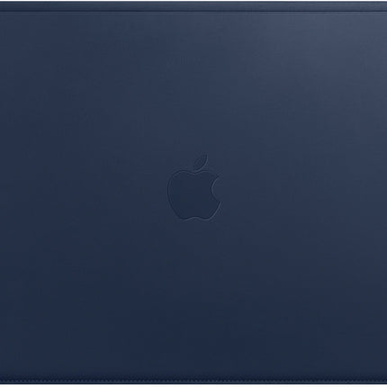 Apple MacBook Air en MacBook Pro 13-inch Leren Sleeve  - Middernachtblauw