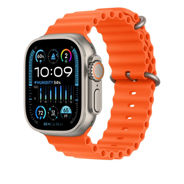 Apple Ocean Band voor Apple Watch 44-45-49 mm – Oranje