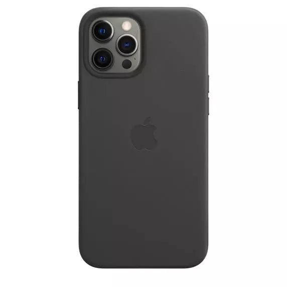 Apple iPhone 12 Pro Max Leren Hoesje met MagSafe – zwart