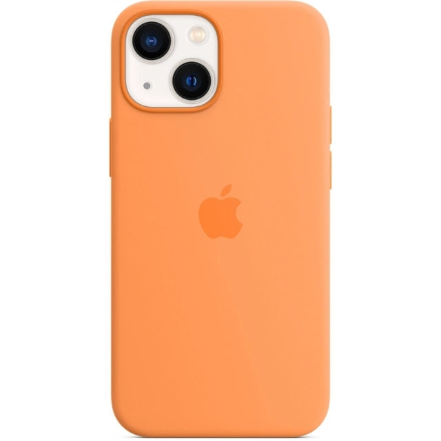 Apple iPhone 13 mini Siliconen hoes met MagSafe – Marigold - Geel/Oranje