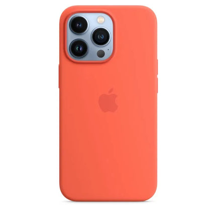 Apple iPhone 13 Pro Siliconen case met MagSafe – Nectarine