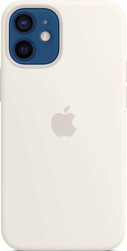 Apple iPhone 12 mini Siliconen Hoesje met MagSafe  – Wit