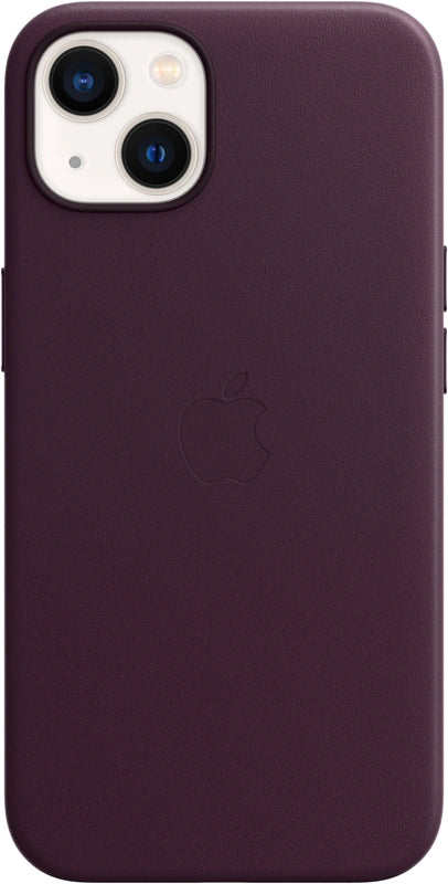 Apple iPhone 13  Leren hoesje met MagSafe – Donker paars