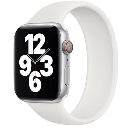 Apple siliconen solo loop band -wit