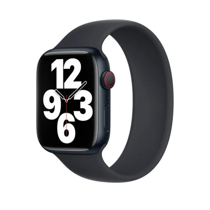Apple siliconen solo loop band - zwart