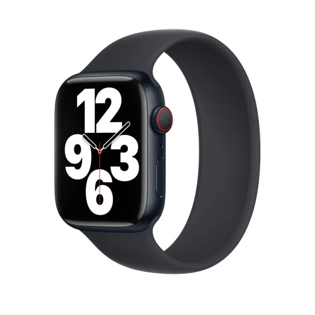 Apple siliconen solo loop band - zwart