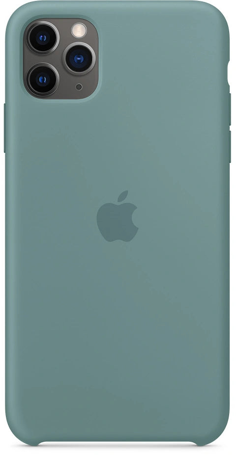 Apple iPhone 11 Pro Max Siliconenhoesje – Cactus Groen