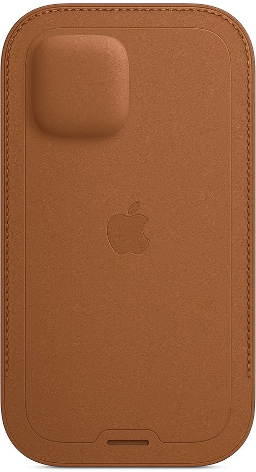 Apple iPhone 12/12 pro leren sleeve - Bruin