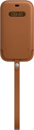Apple iPhone 12/12 pro leren sleeve - Bruin