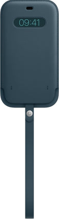 Apple iPhone 12 Pro Max Leren Hoesje met MagSafe – Blauw