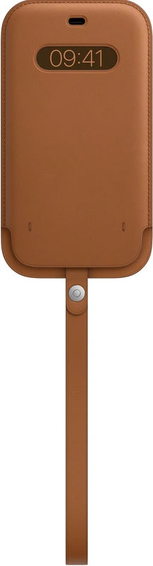 Apple iPhone 12 pro max leren sleeve - bruin