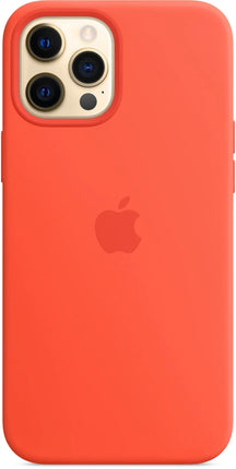 Apple  iPhone 12 Pro Max Siliconen hoes  met MagSafe – oranje