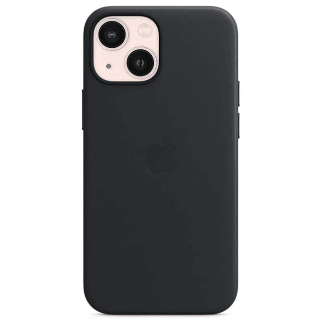 Apple iPhone 13 mini Leren Case met MagSafe – Zwart