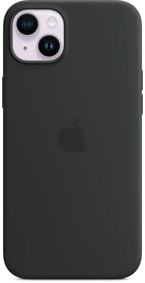 Apple iPhone 14 Plus Siliconen hoesje - Midnight Zwart