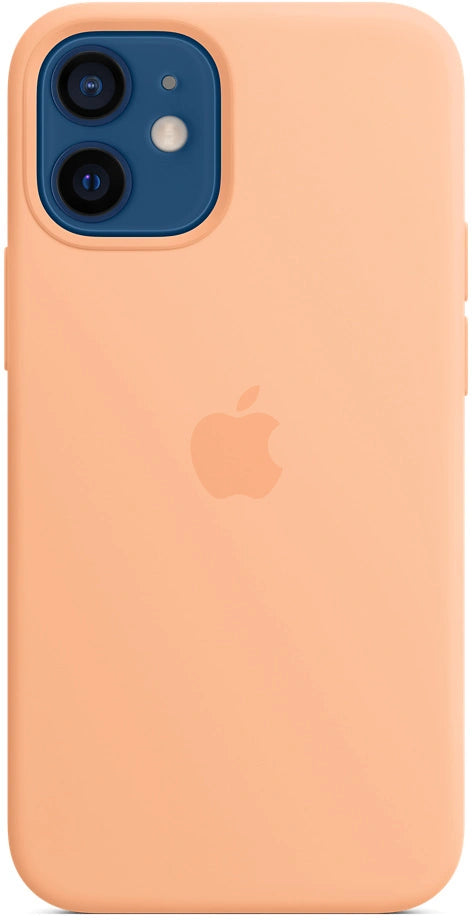 Apple iPhone 12 mini iPhone 12 mini Siliconenhoesje met MagSafe  – Cantaloupe