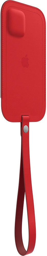 Apple iPhone 12 pro max leren sleeve product - red