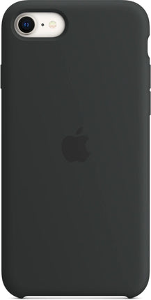 iPhone SE siliconen zwarte telefoonhoes
