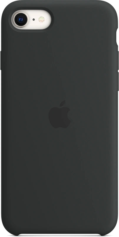iPhone SE siliconen zwarte telefoonhoes