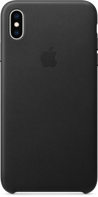 Apple Leren Hoesje voor iPhone Xs Max – Zwart