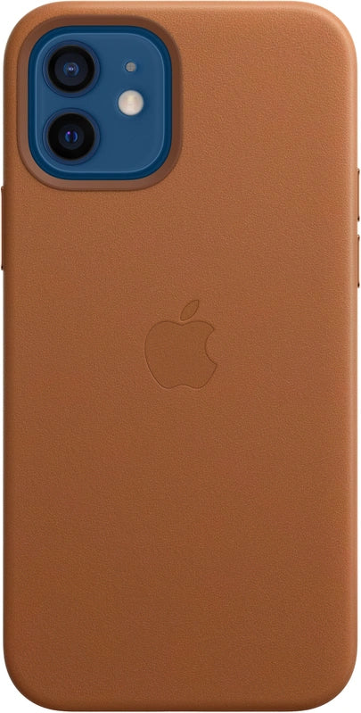 Apple iPhone 12/12 Pro Leren Hoesje met MagSafe - Bruin