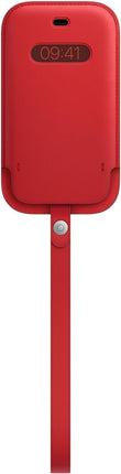 Apple iPhone 12 mini Leren Sleeve met MagSafe - (PRODUCT)RED