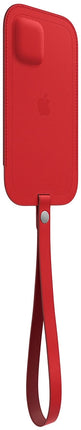 Apple iPhone 12 mini Leren Sleeve met MagSafe - (PRODUCT)RED