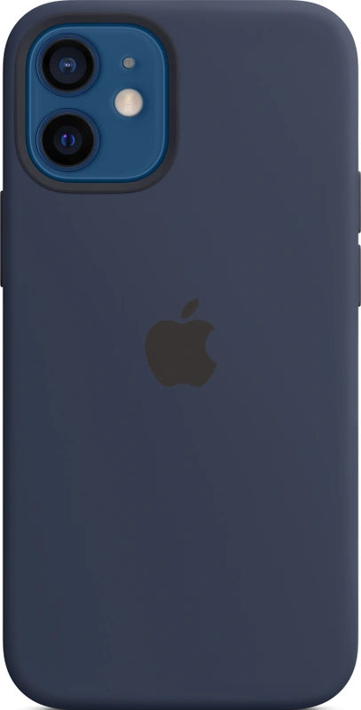 Apple iPhone 12 Mini Siliconenhoesje met MagSafe – Donker blauw