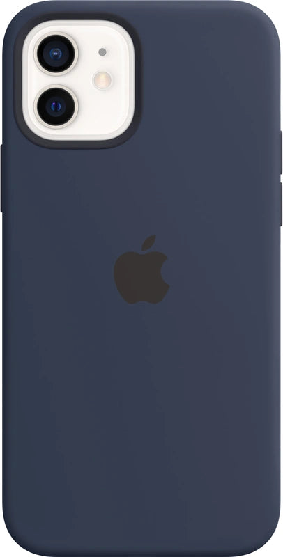 Apple iPhone 12/12 Pro Siliconenhoesje met MagSafe - Donker blauw