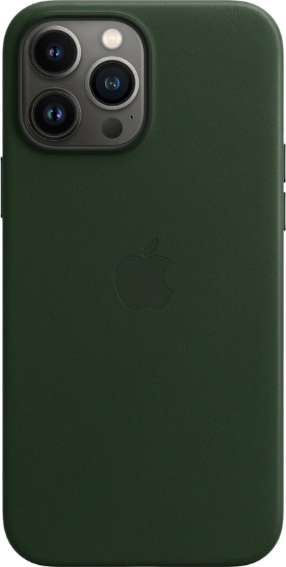 Apple iPhone 13 Pro Max Leren Hoesje met MagSafe – Groen