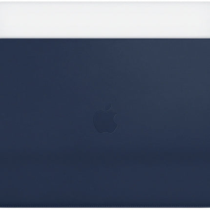 Apple MacBook Air en MacBook Pro 13-inch Leren Sleeve  - Middernachtblauw